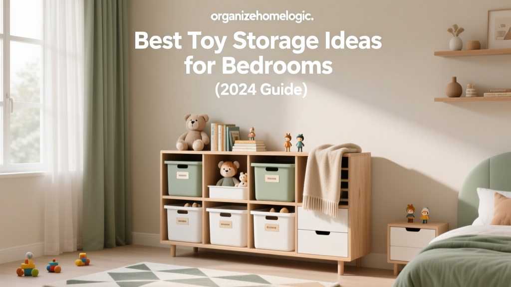 Best Toy Storage Ideas for Bedrooms (2024 Guide)