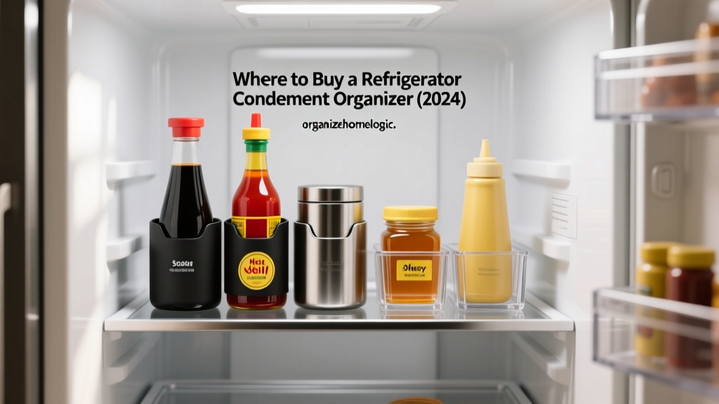 Where to Buy a Refrigerator Condiment Organizer (2024)
