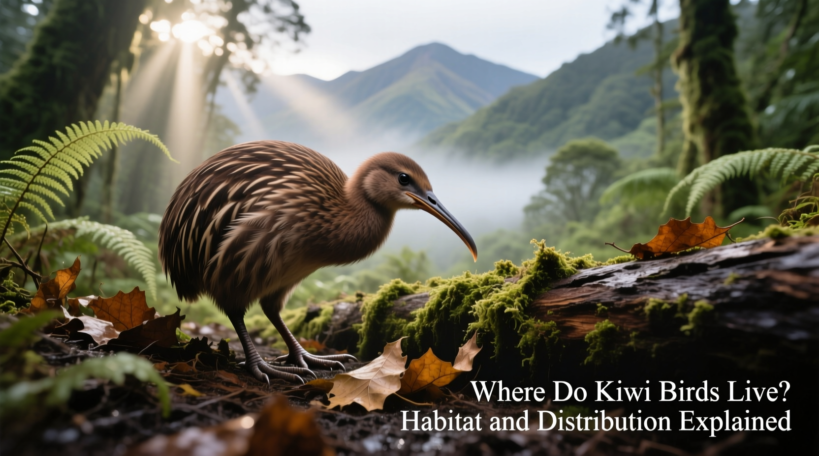 where does kiwi birds live
