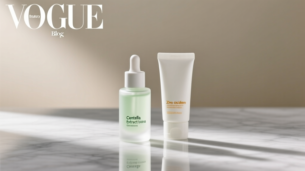 Centella vs Zinc Oxide for Combination Skin