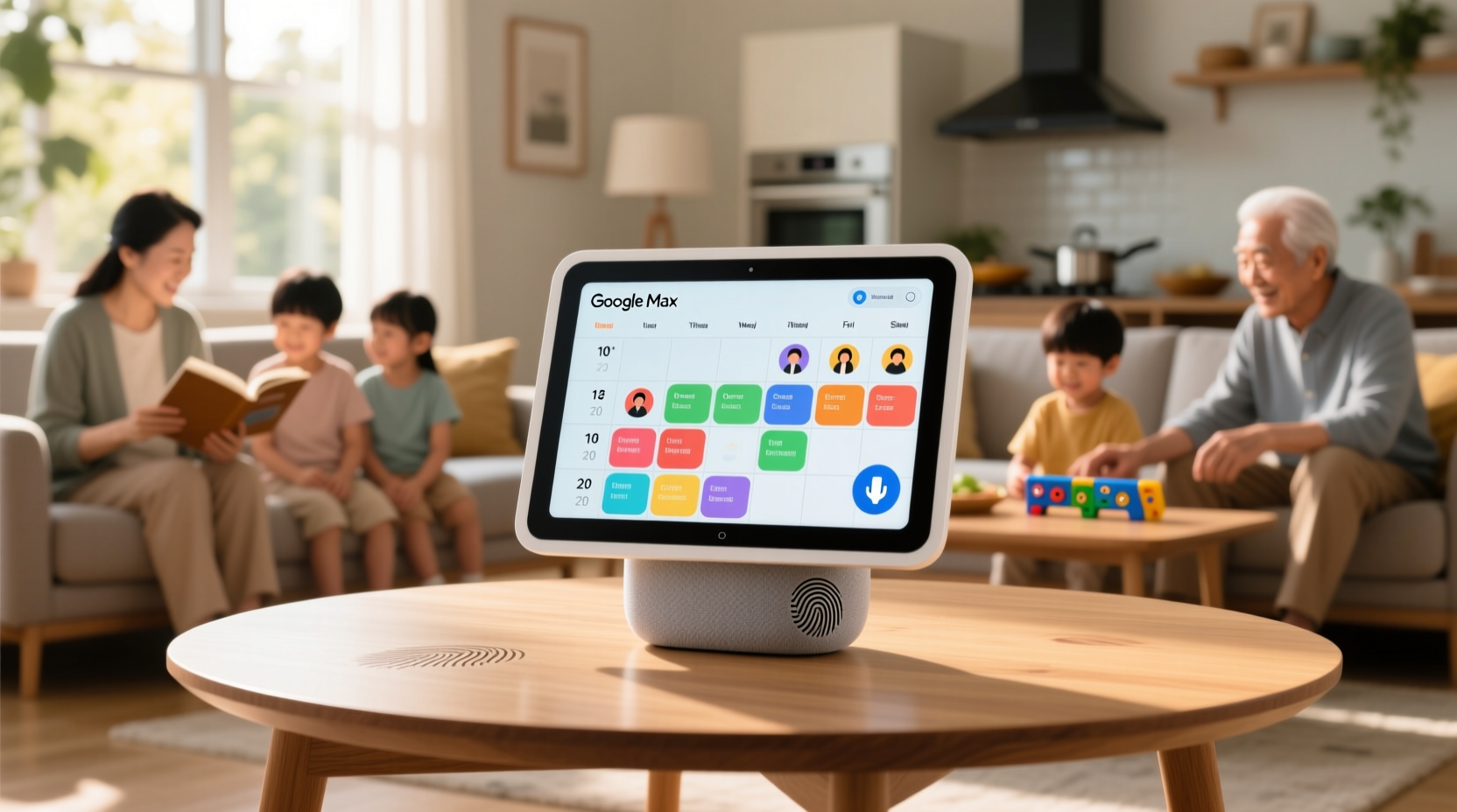 Nest Hub Max vs Echo Show 15: Family Calendar Guide