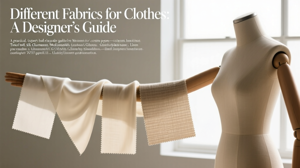 Different Fabrics for Clothes: A Designer’s Guide