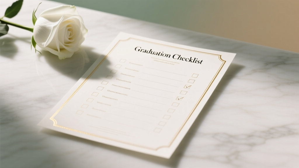 The Practical Graduation Checklist: A Step-by-Step Timeline for Students and Families