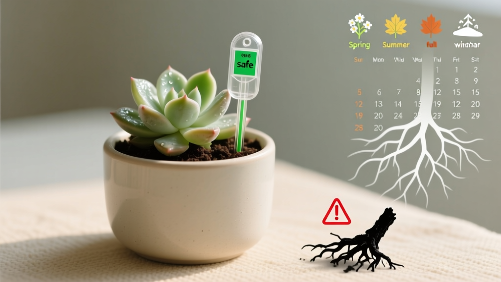 Succulent Watering Schedule: Science-Backed Method