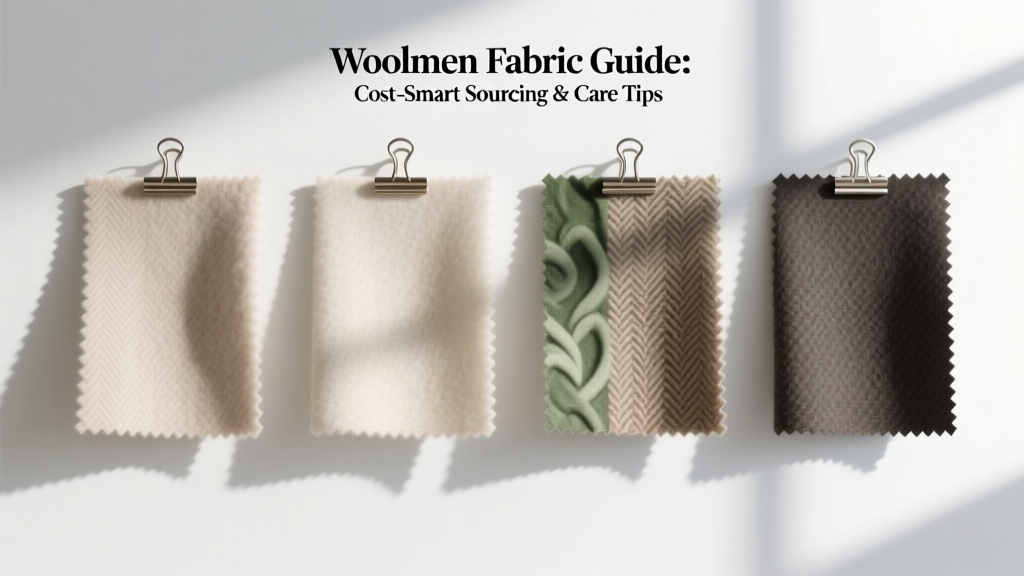 Woolmen Fabric Guide: Cost-Smart Sourcing & Care Tips