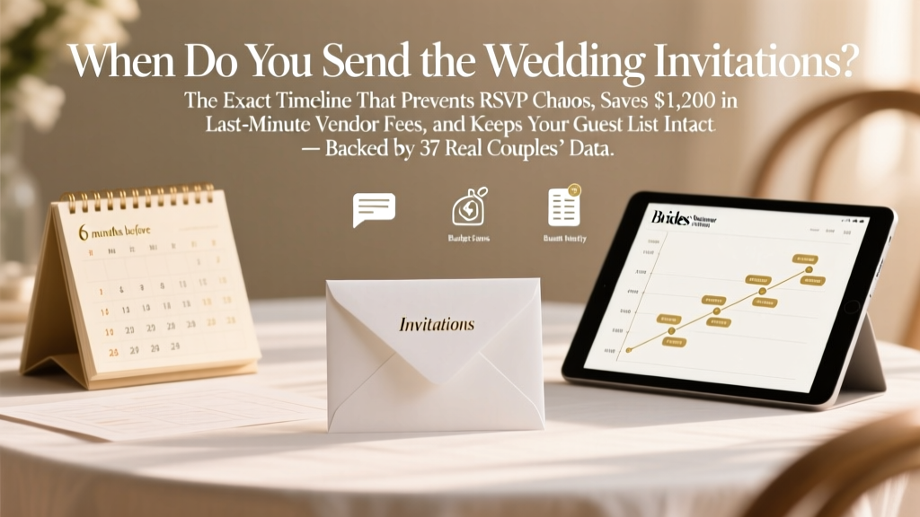Wedding Invitation Timeline: Avoid RSVP Chaos & Save $1,200