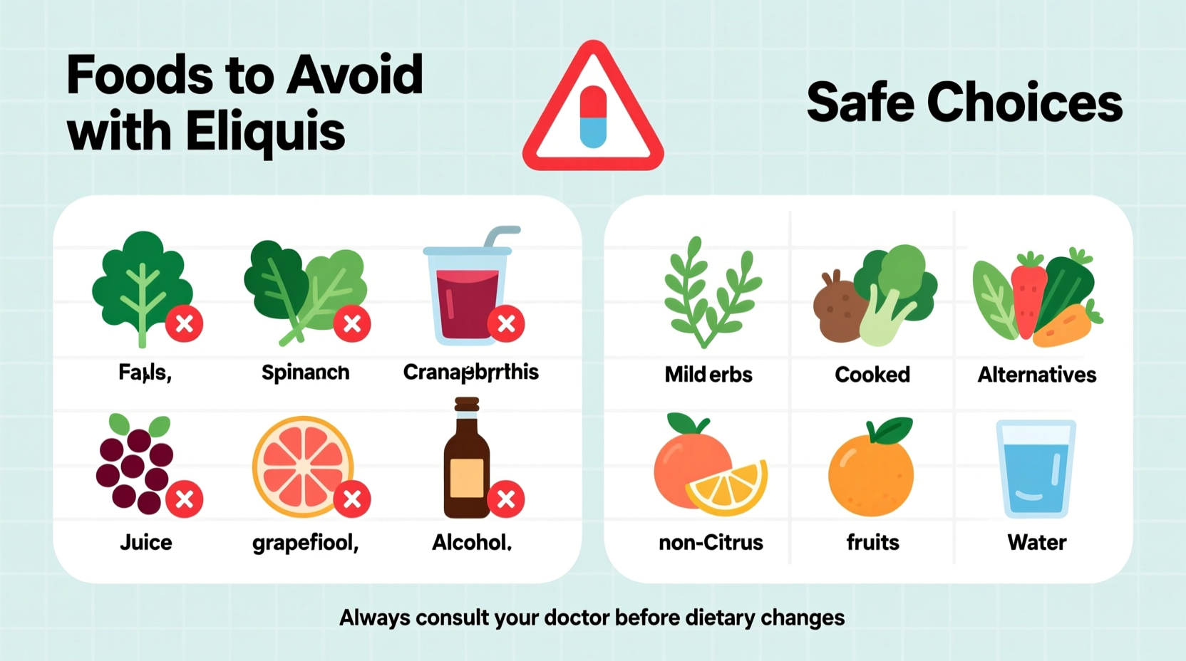 Eliquis Diet Guide: Critical Foods to Avoid Immediately