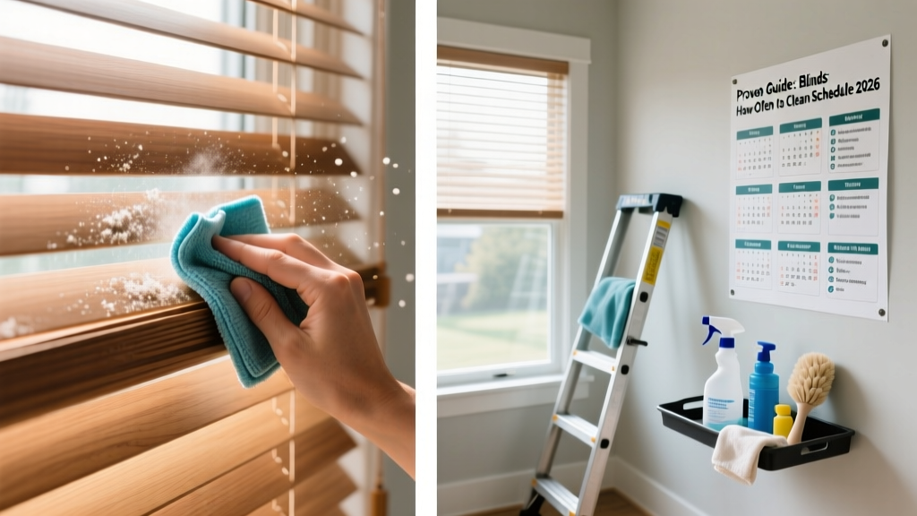 Proven Guide: Blinds How Often to Clean Schedule 2026