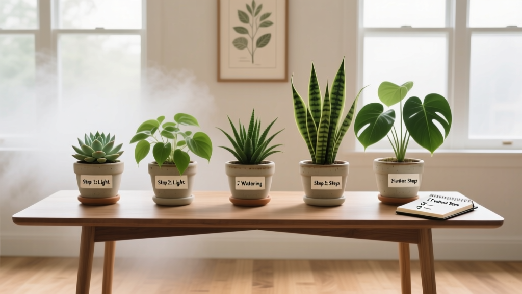 Indoor Plants for Beginners: Stress-Free Setup Guide