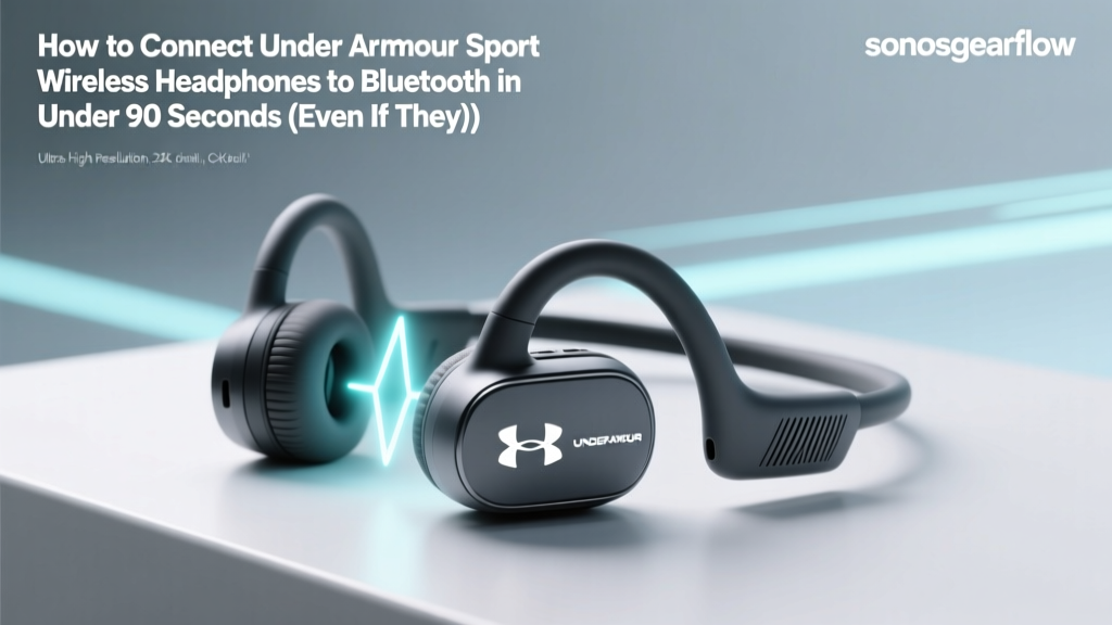 Under Armour Sport Wireless Bluetooth Pairing Guide