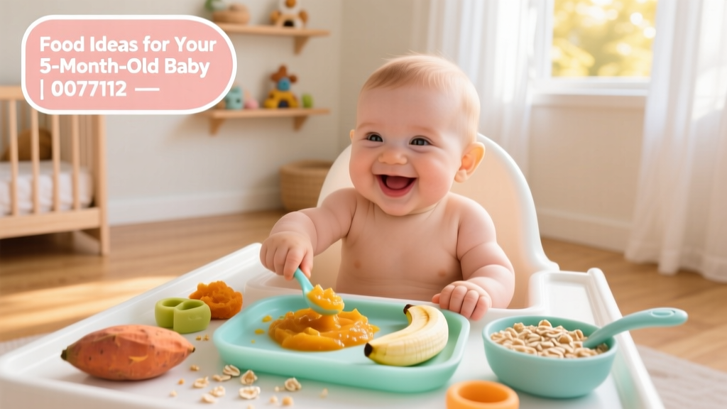 Safe, Evidence-Based Food Ideas for Your 5-Month-Old Baby