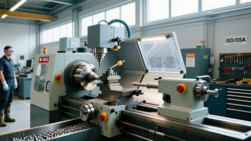 Swiss CNC Machining Safety Standards: OSHA & ISO Compliance
