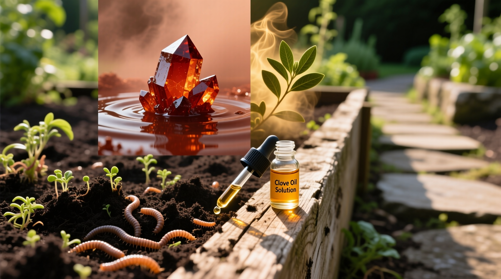 eco friendly cleaning clove oil for cedar beds