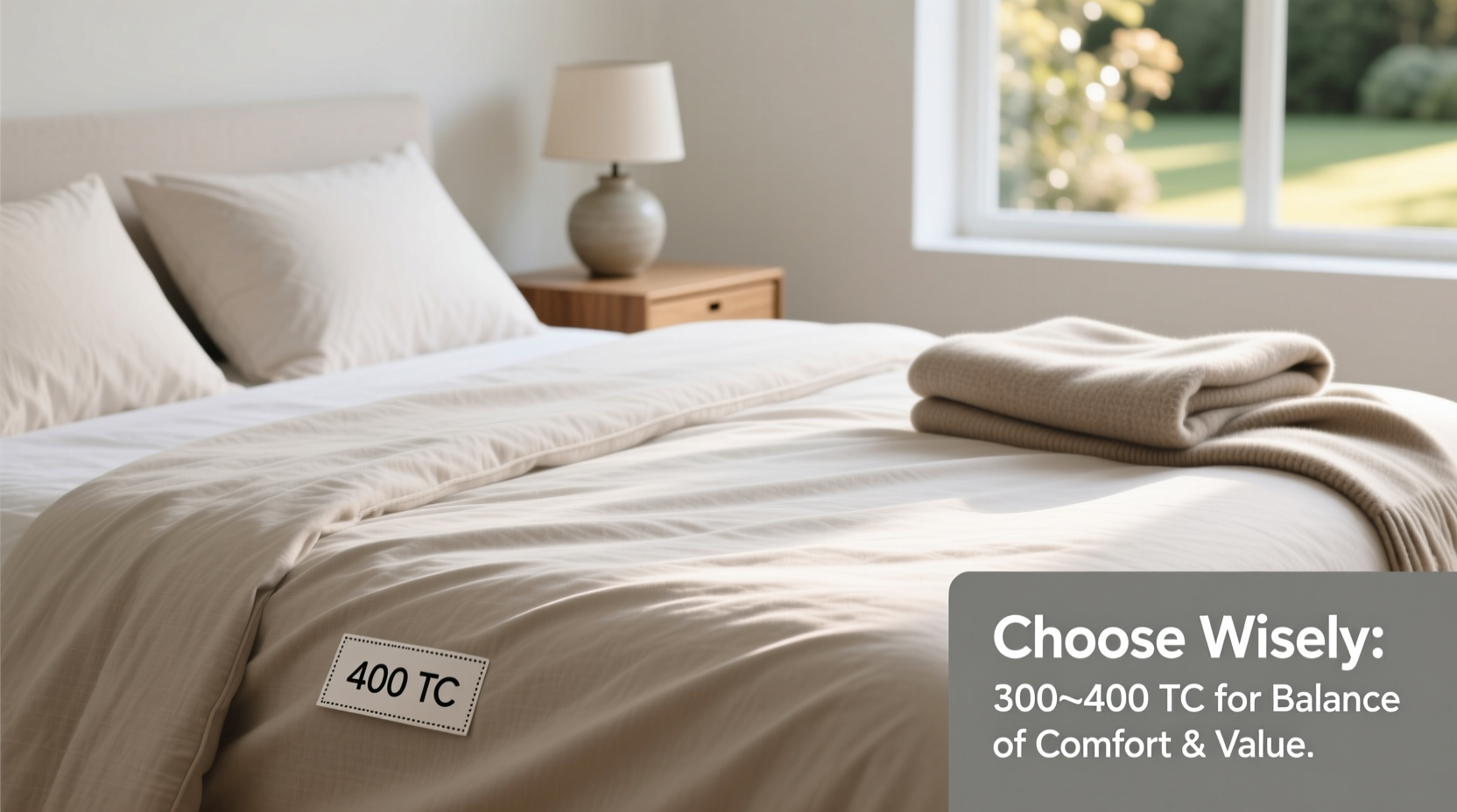 how to choose the right thread count for bed sheets without overspending