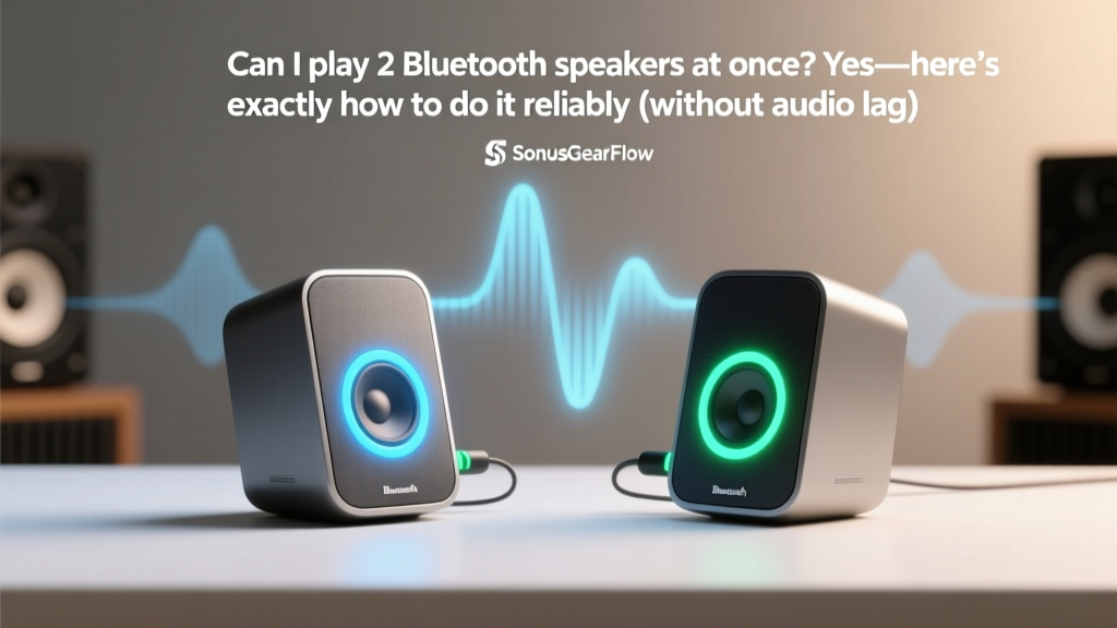 Dual Bluetooth Speakers 2026: Synced Playback Guide