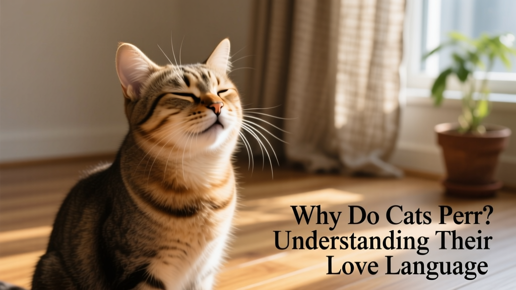 Why Do Cats Purr? Understanding Their Love Language