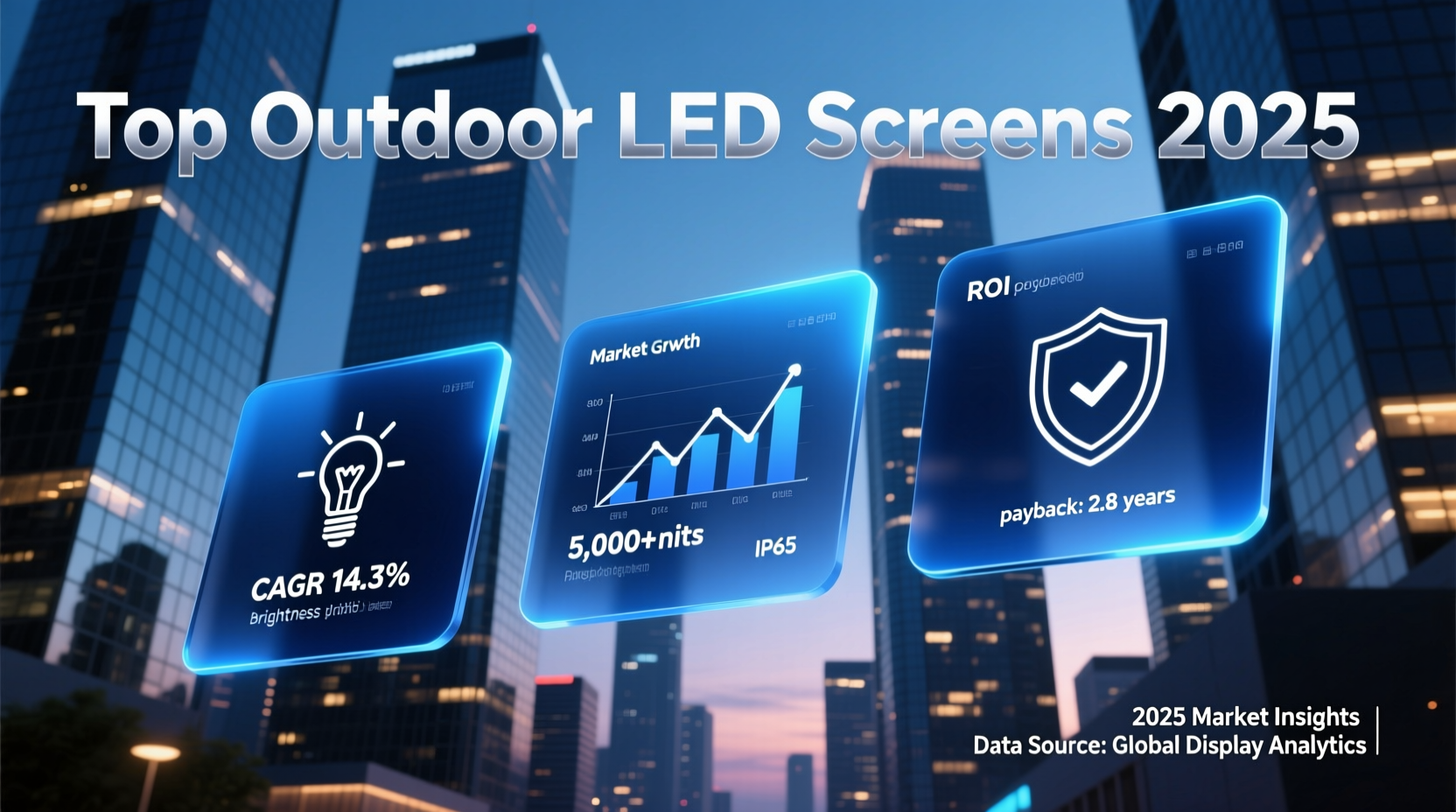 best selling out door led screen