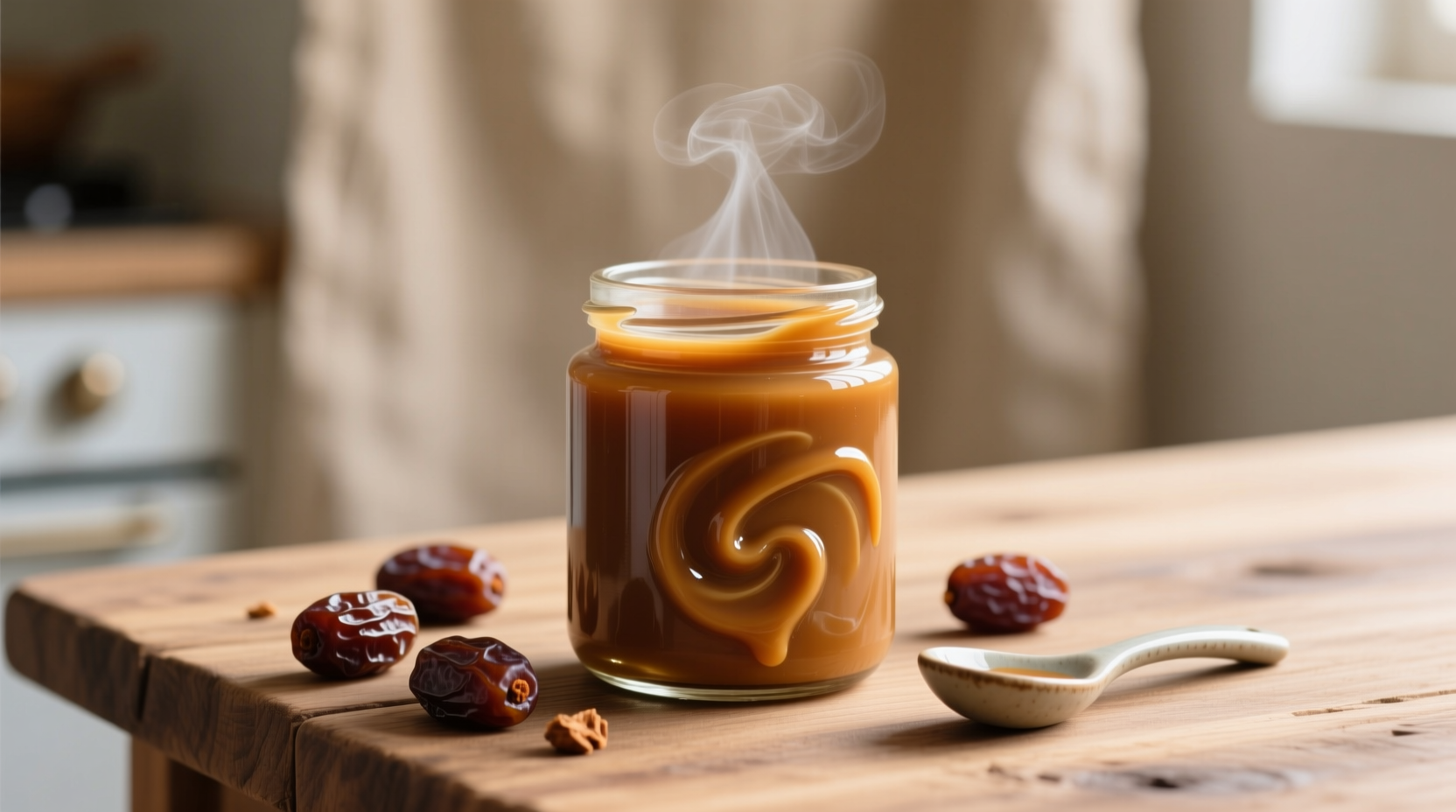 make this vegan one ingredient caramel sauce in your i
