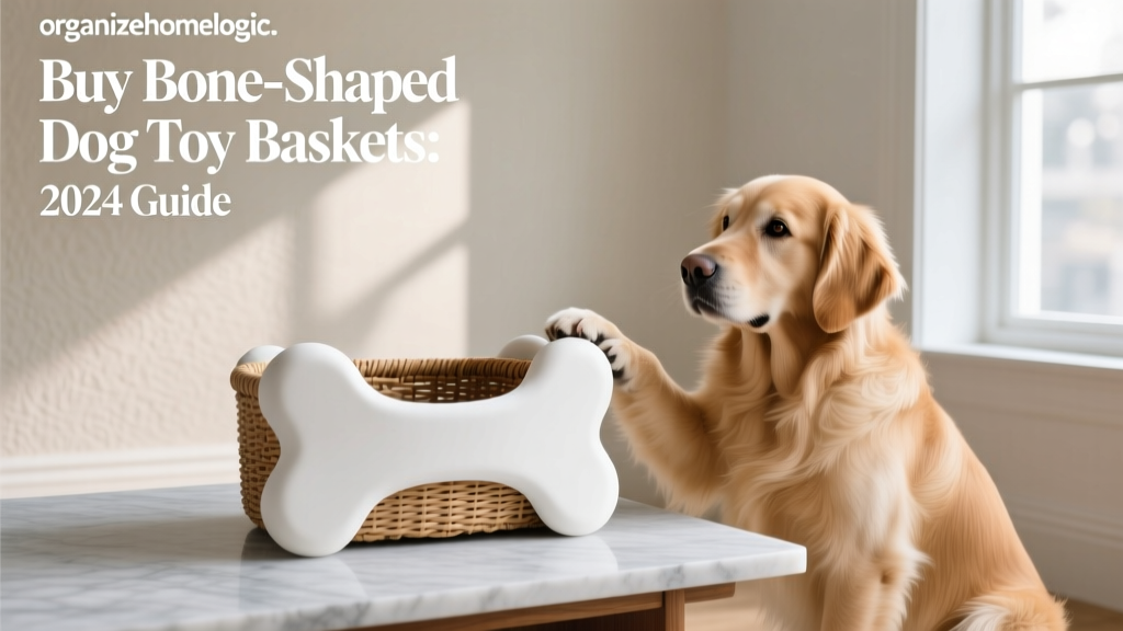 Buy Bone-Shaped Dog Toy Baskets: 2024 Guide