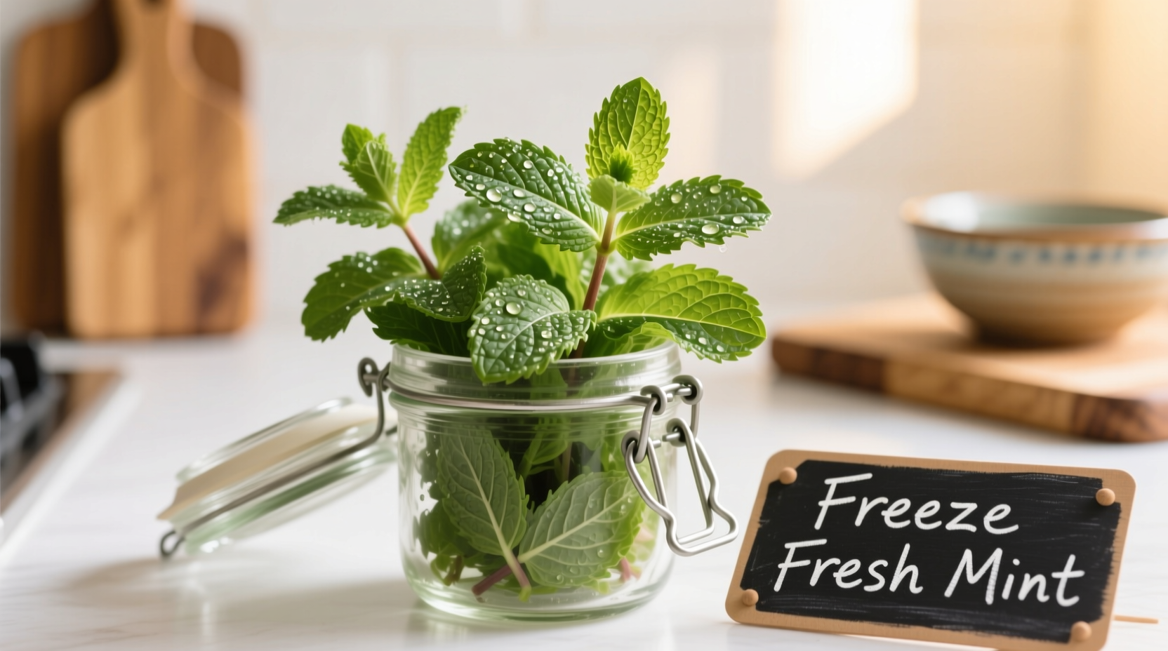 Freeze Fresh Mint: 3 Easy Methods | TheHomeSprouts