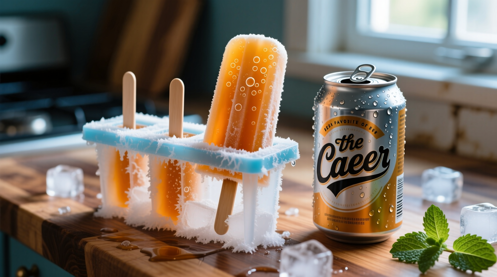 make beer popsicles from your favorite can of beer no
