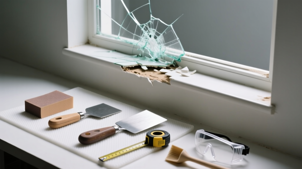 Fixing a Cracked Bathroom Window Sill: Step-by-Step Repair