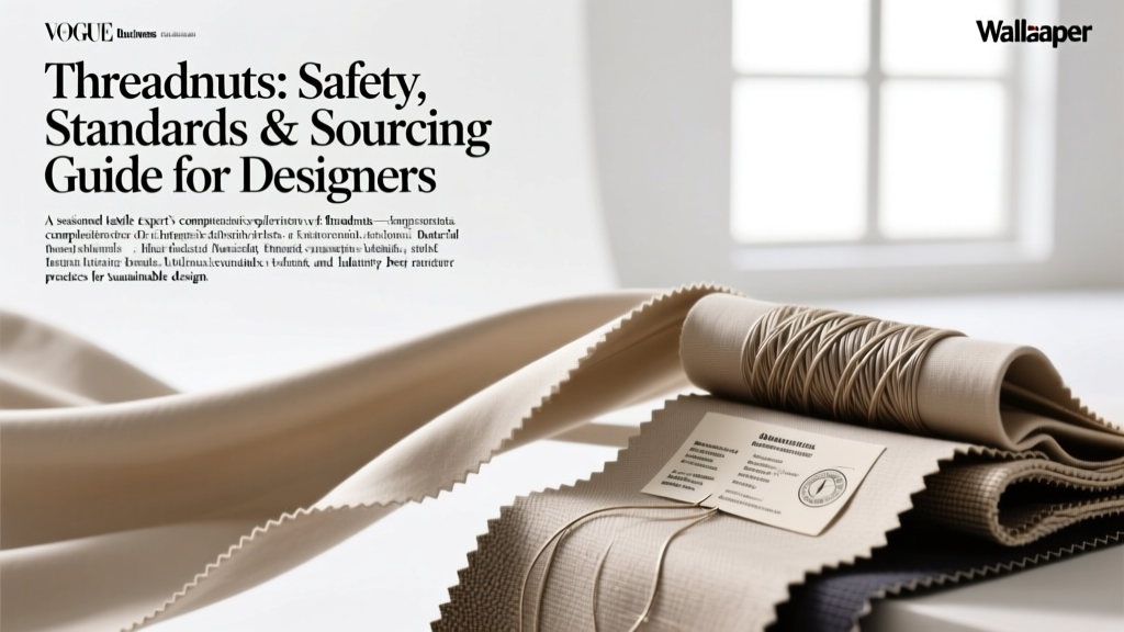 Threadnuts: Safety, Standards & Sourcing Guide for Designers