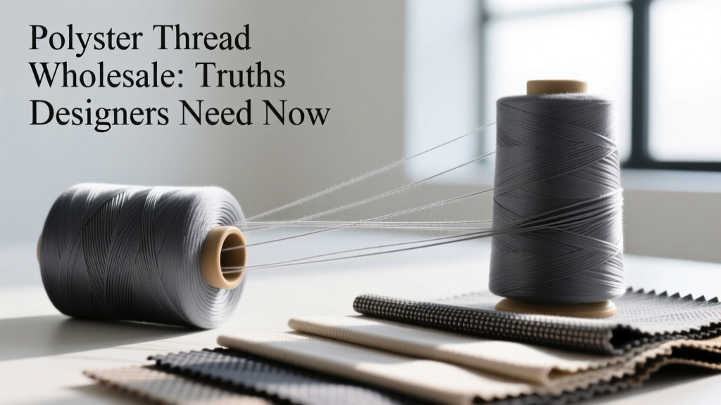 Polyester Thread Wholesale: Truths Designers Need Now