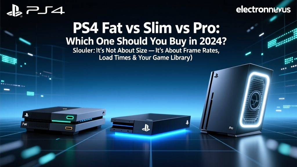 PS4 Fat vs Slim vs Pro: Which One Should You Buy in 2024? (Spoiler: It’s Not About Size — It’s About Frame Rates, Load Times & Your Game Library)