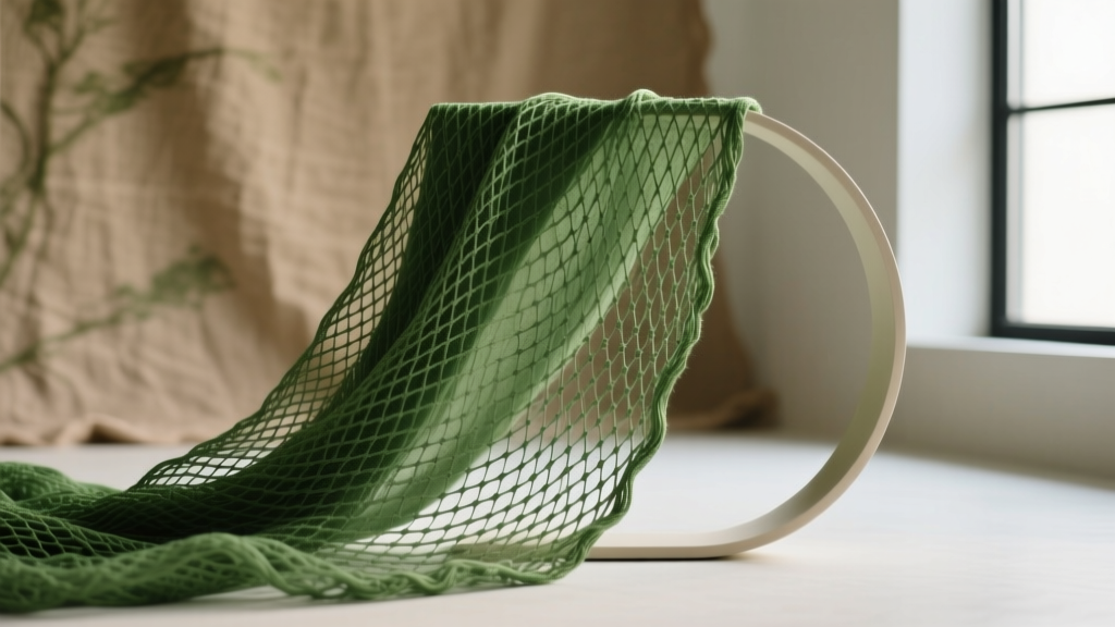 Green Netting Fabric: Sustainable, Strong & Stylish