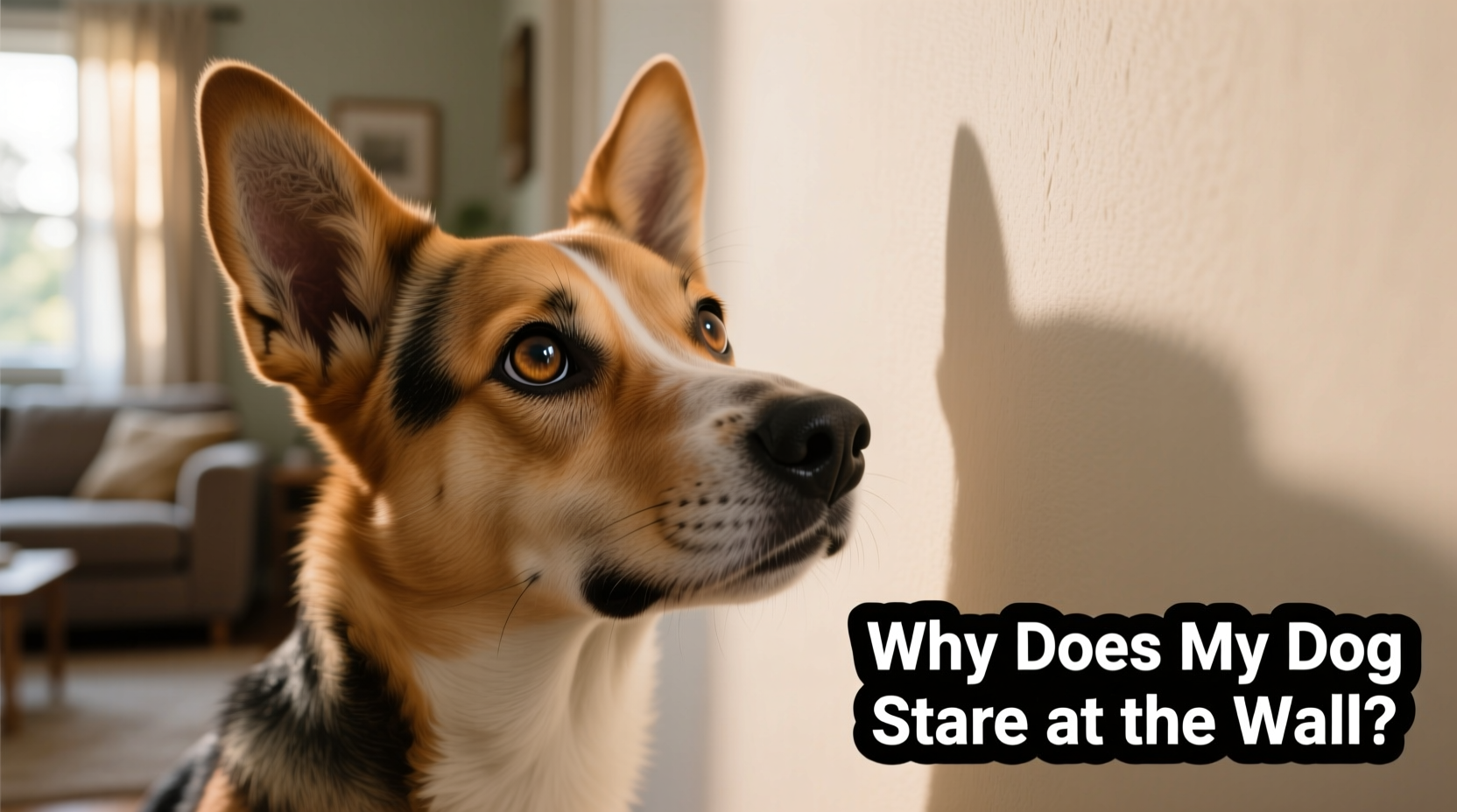 why does my dog stare at the wall possible reasons and concerns