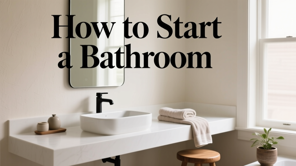How To Start a Bathroom Renovation: A Practical, Step-by-Step Blueprint for Homeowners