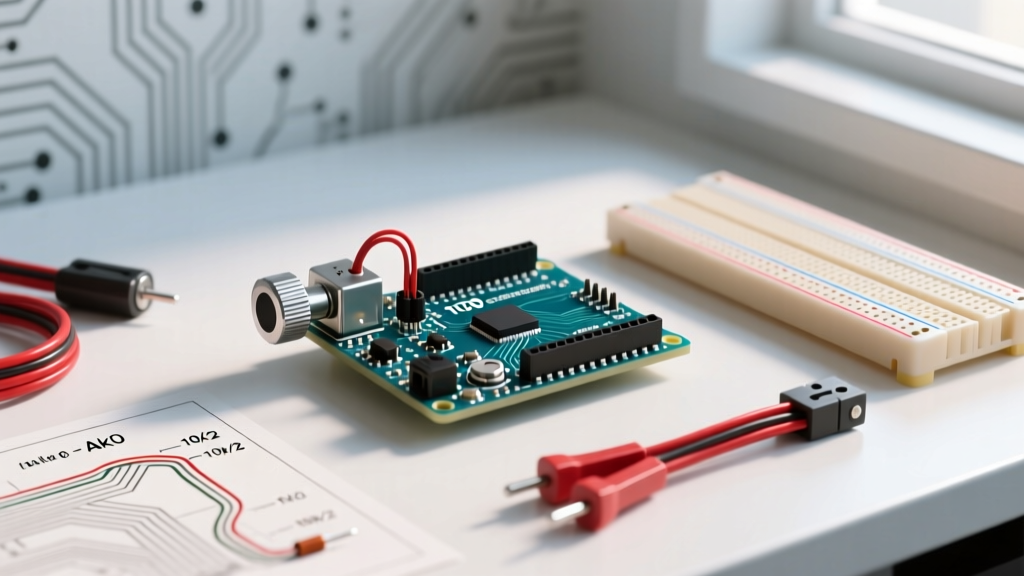 How to Use a Potentiometer with Arduino: Fix Jitter & Wiring Errors