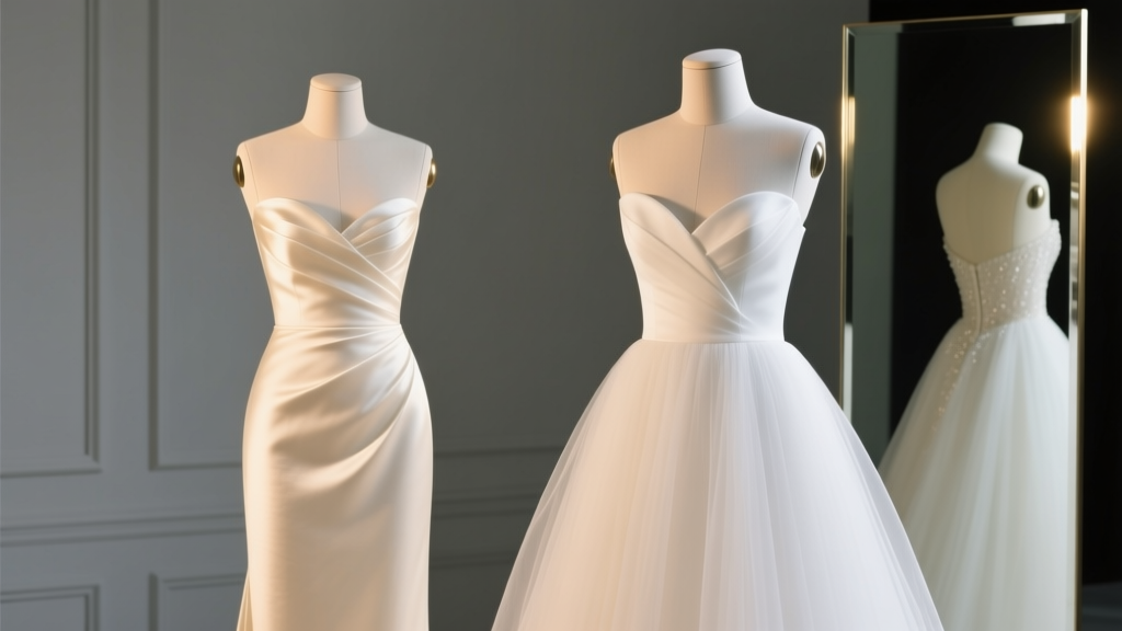 Ivory vs White Wedding Dress: Choose by Skin Tone & Lighting