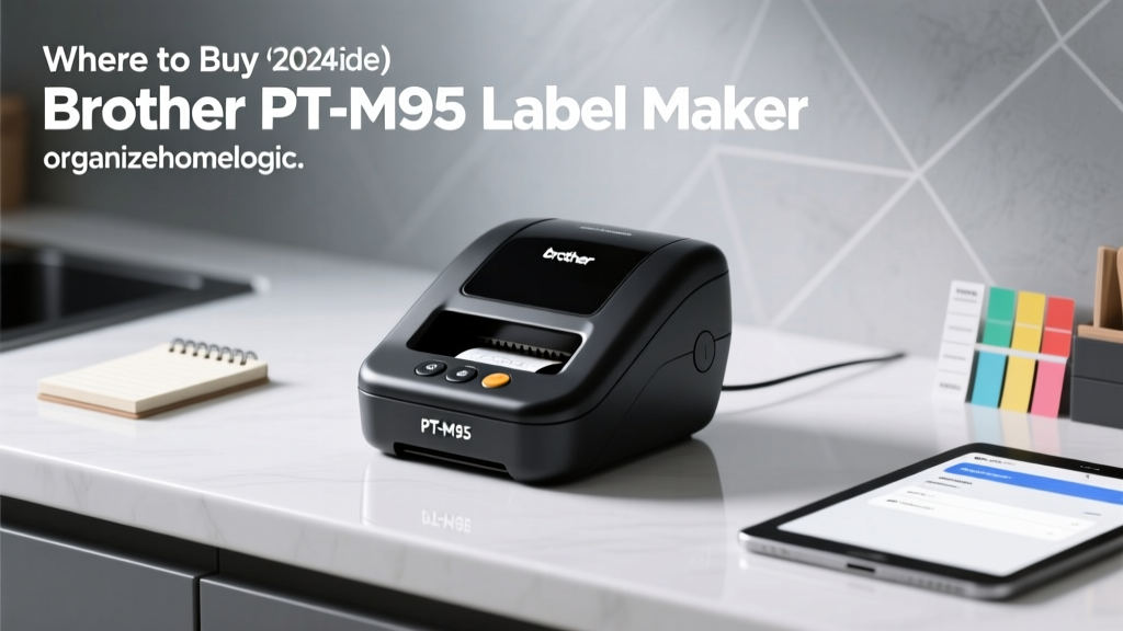 Where to Buy Brother PT-M95 Label Maker (2024 Guide)