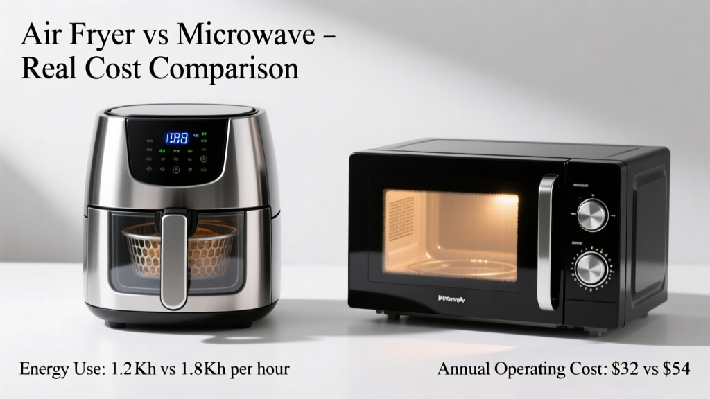 Air Fryer vs Microwave Cost: Real Numbers & Smart Savings
