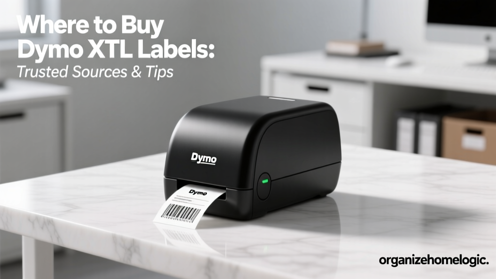 Where to Buy Dymo XTL Labels: Trusted Sources & Tips