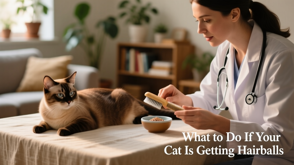 What to Do If Your Cat Is Getting Hairballs