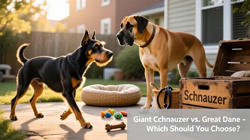 Giant Schnauzer vs. Great Dane