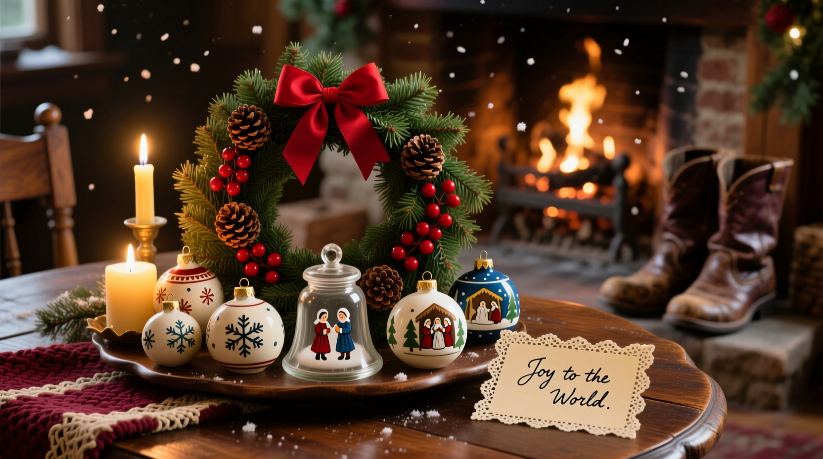 a christmas arrangement