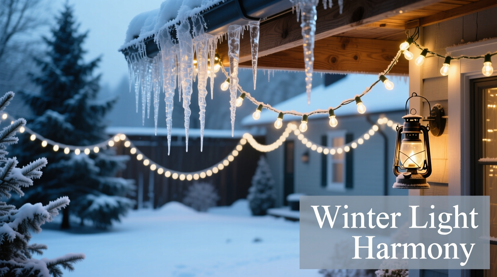 can you mix icicle lights with regular string lights without ruining your aesthetic