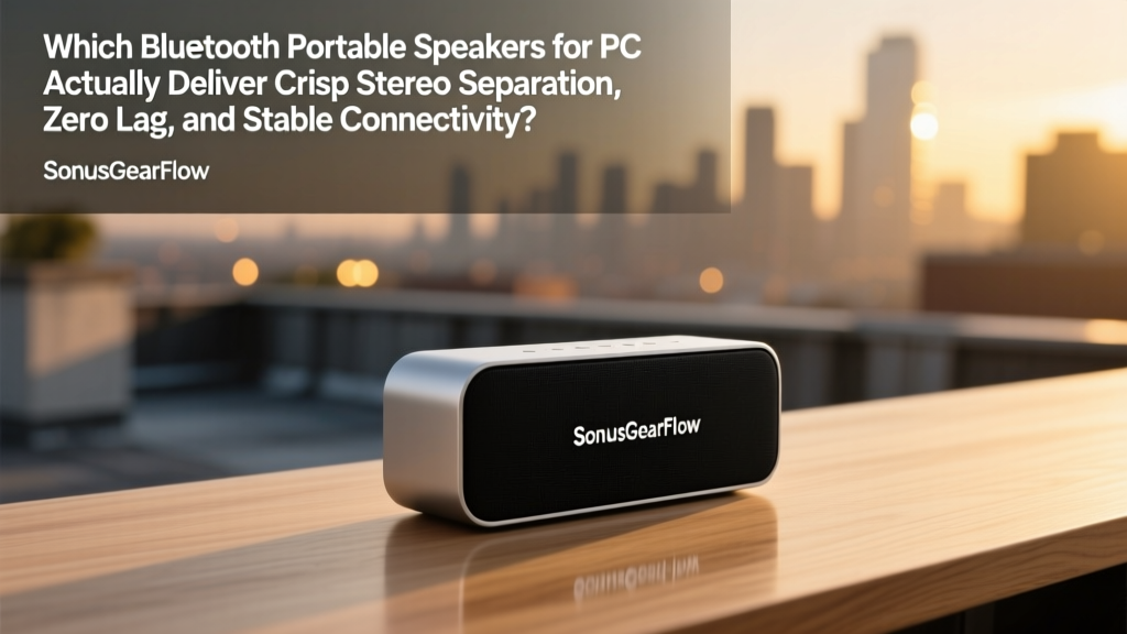 Best Bluetooth PC Speakers (2026): Crisp Stereo, Zero Lag