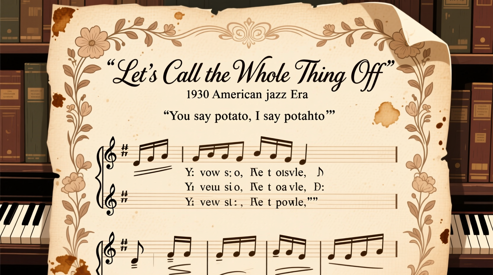 potato head lyrics  gershwin s  let s call the whole thing off  explained