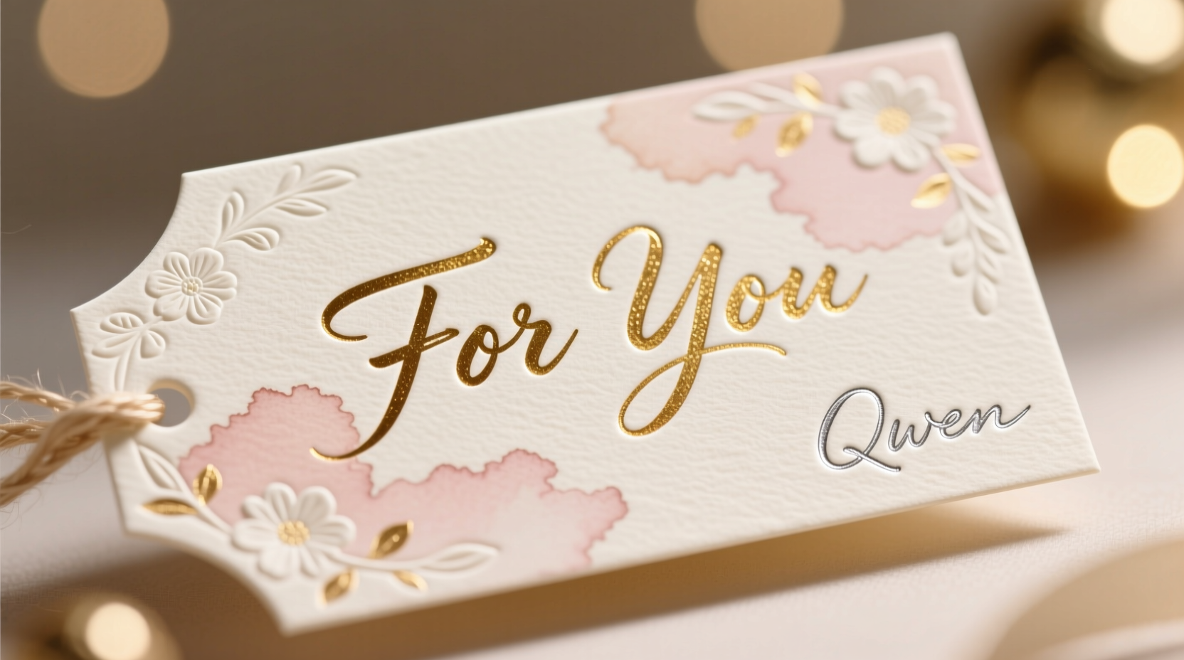 how to personalize gift tags with calligraphy and metallic ink for elegance