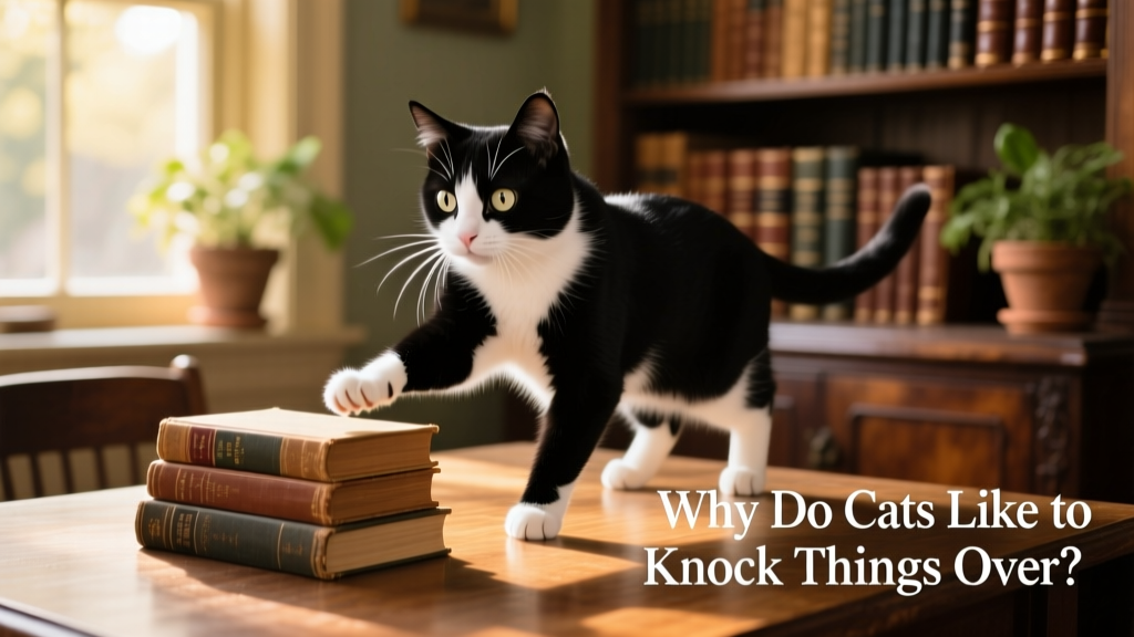 Why Do Cats Like to Knock Things Over?