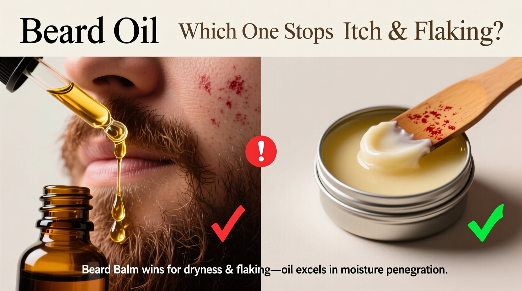 beard oil vs beard balm which product actually stops the itch and flaking