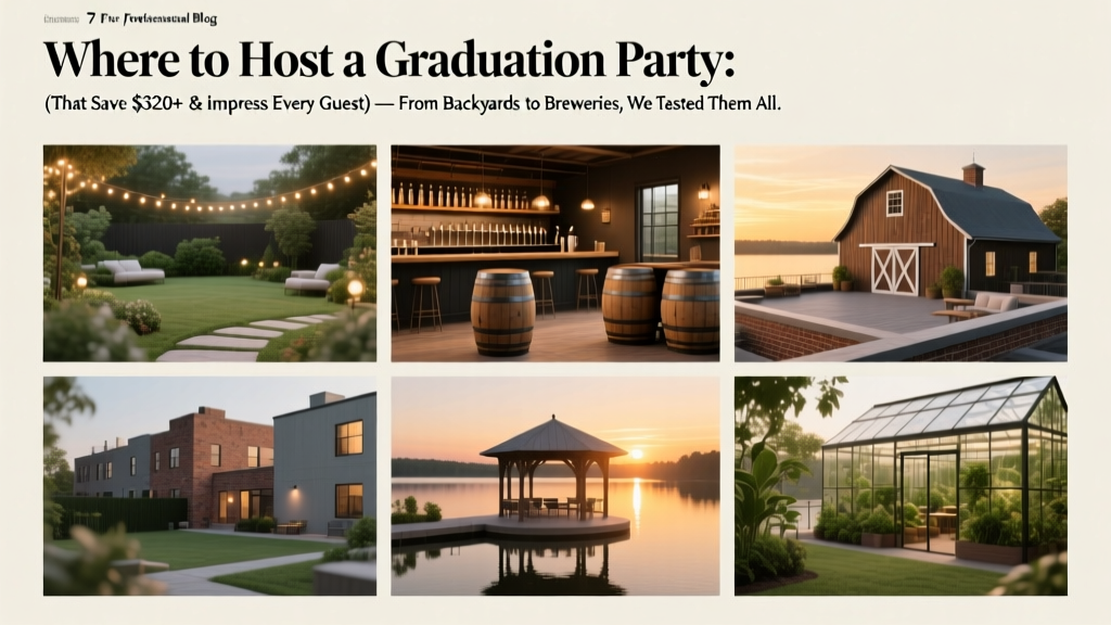 Where to Host a Graduation Party (2026)