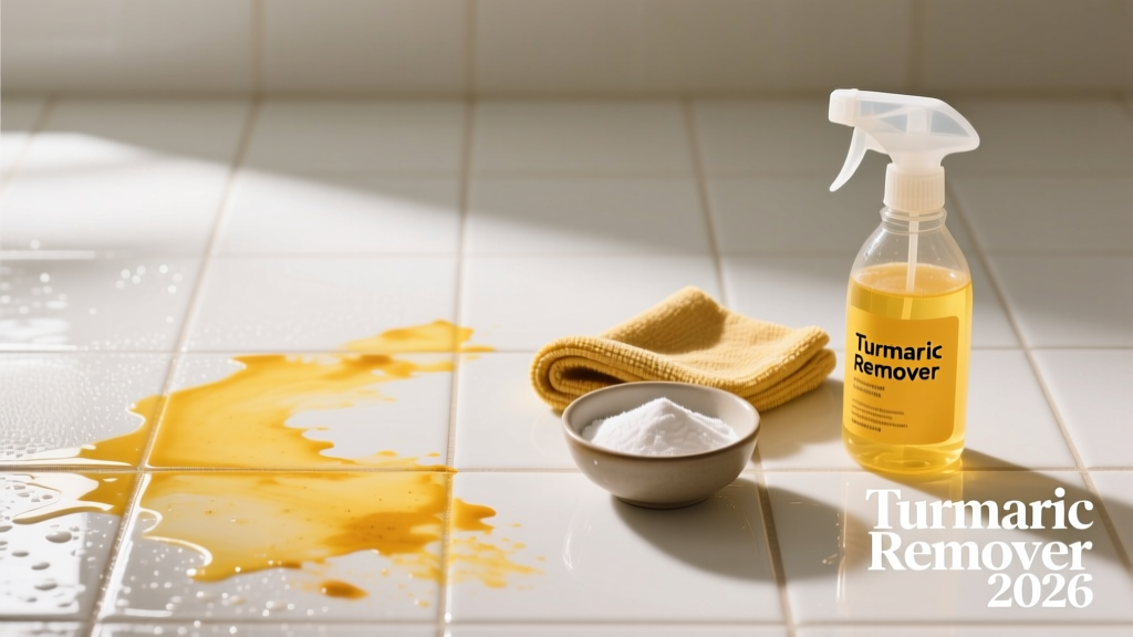 Tested & Easy: How to Get Turmeric Out of Tile in 2026