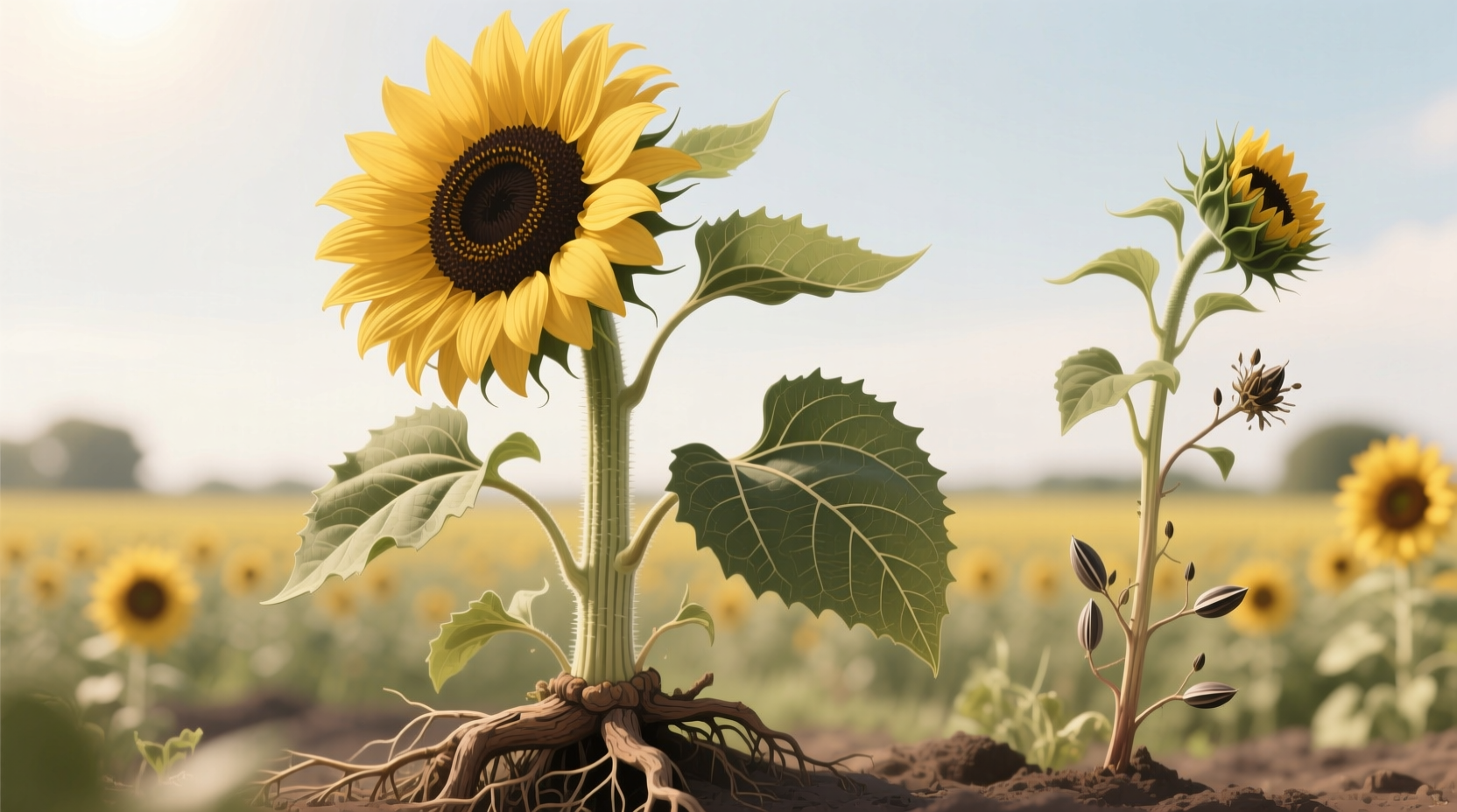 is sunflower perennial or annual
