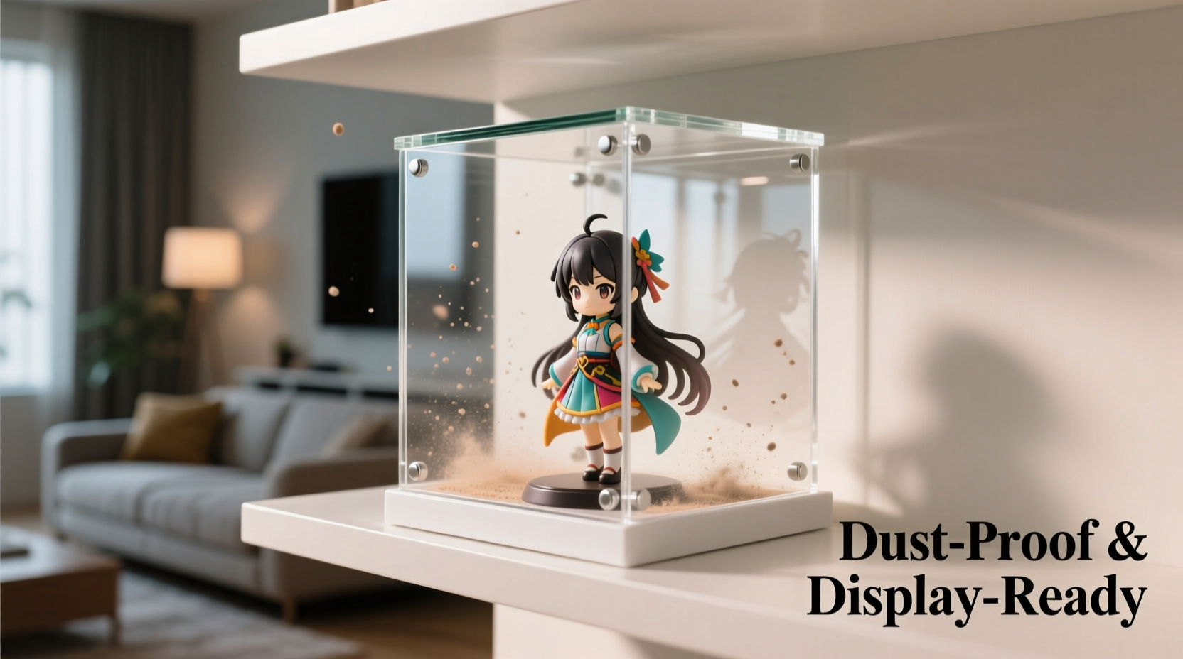 anime figurine display cases do they prevent dust or just take up space